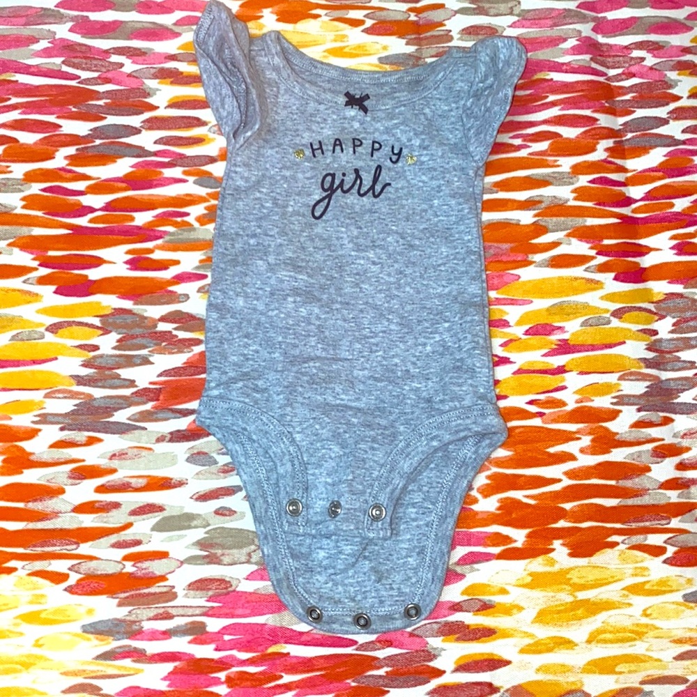 Happy girl onesie